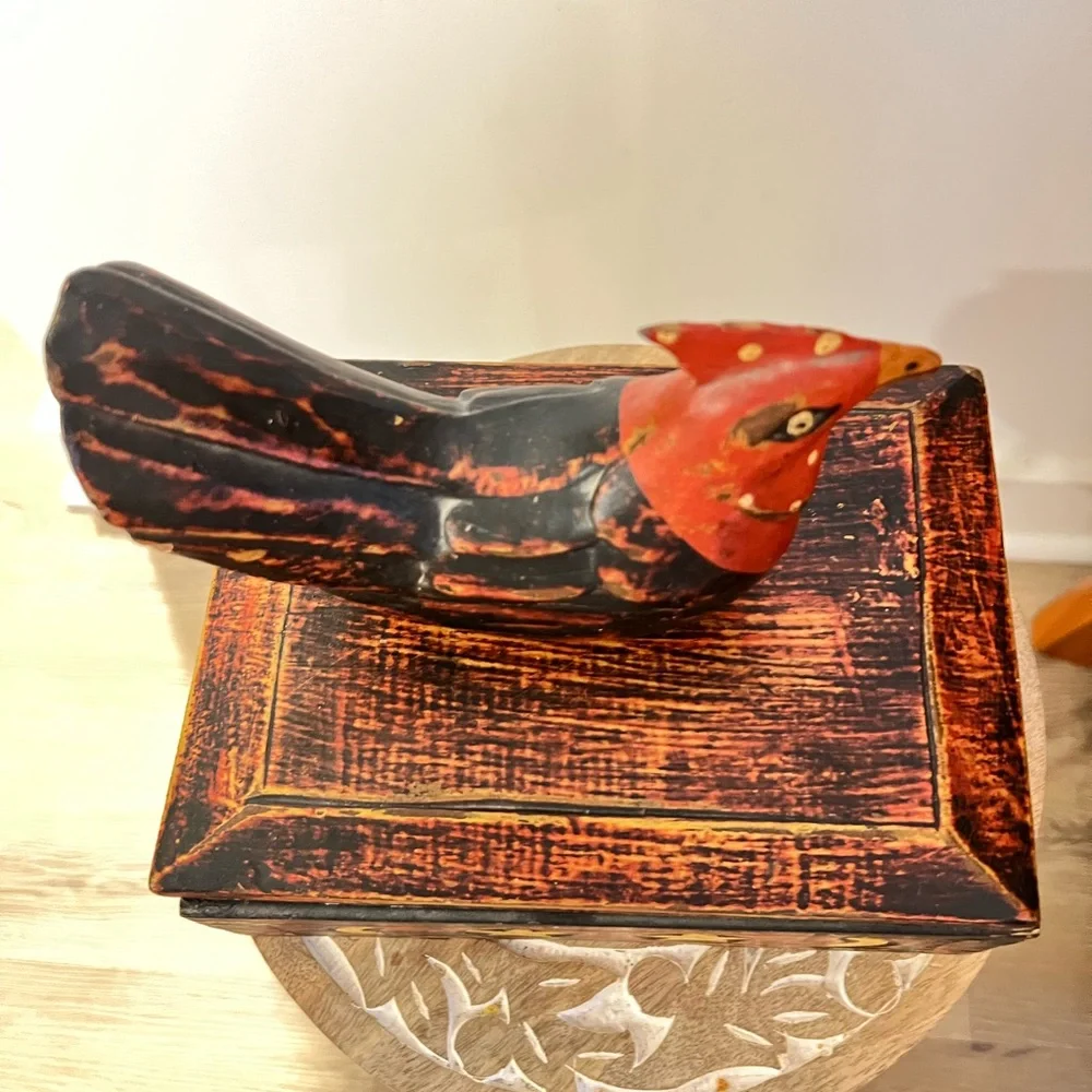 Vintage charming wooden